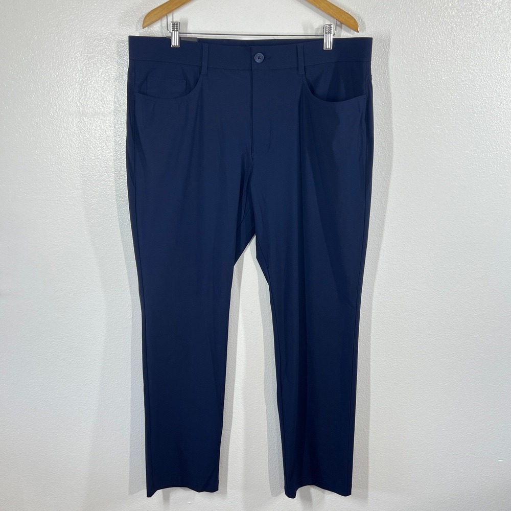 Callaway NWT Men Performance 5-Pocket Golf Pants Navy Blue 38x30 Active Stretch